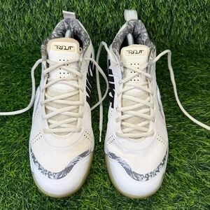 Nike Force Zoom Mike Trout 4 Turf Men 11 Trainers White Camo Athletic